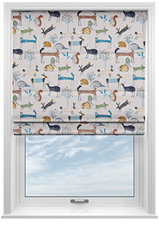 Oh My Deer, Colonial - Roman Blind